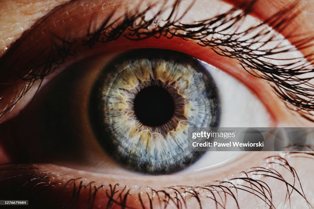 Close up of eye