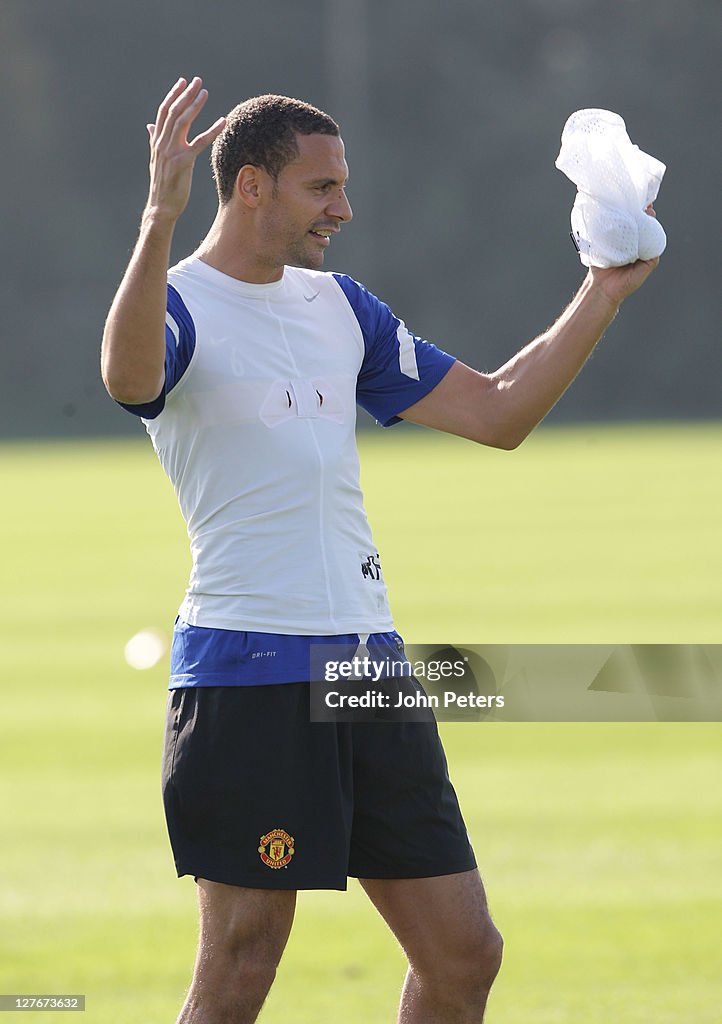 Manchester United FC Training Session