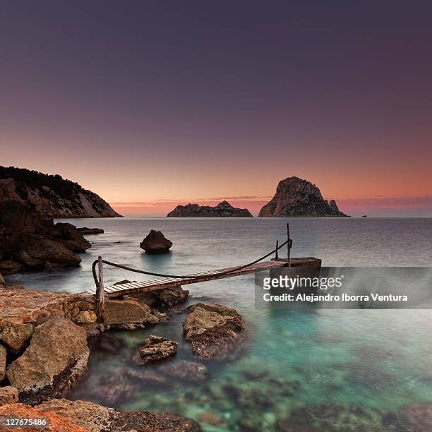 es vedra island - es vedra stock pictures, royalty-free photos & images