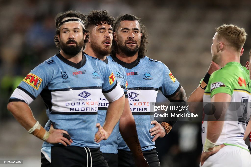 NRL Rd 20 - Sharks v Raiders