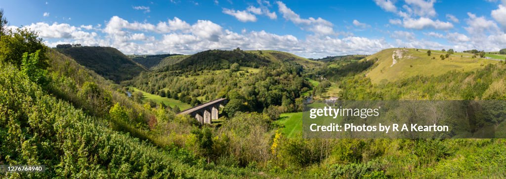 View from Monsal Head, Peak District, England
