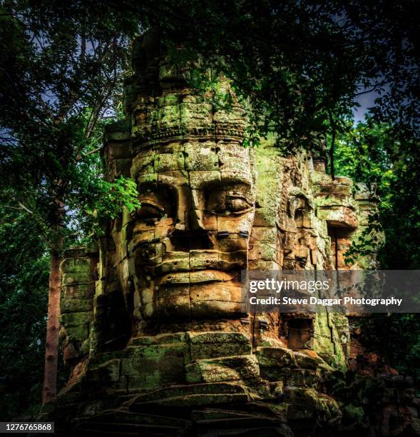 angkor thom cambodia - angkor stock pictures, royalty-free photos & images