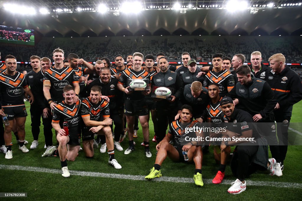 NRL Rd 20 - Tigers v Eels
