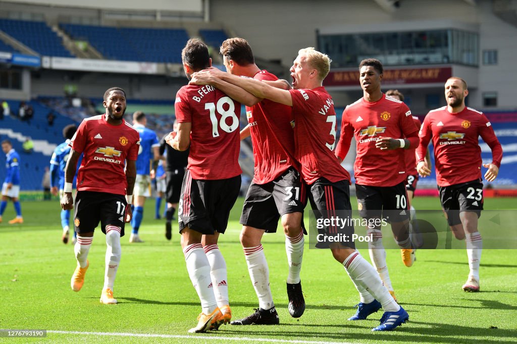 Brighton & Hove Albion v Manchester United - Premier League