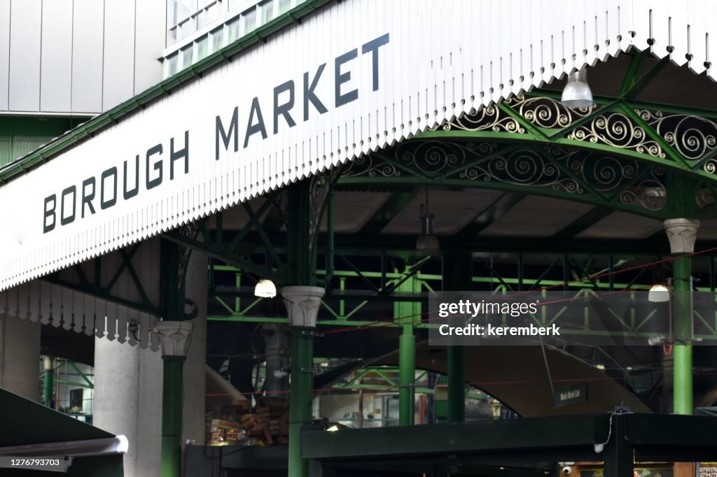 Food shopping in London