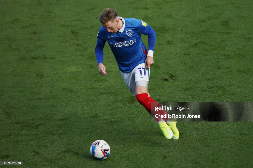 Portsmouth v Wigan Athletic - Sky Bet League One