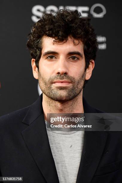 Actor Tamar Novas attends "El Olvido Que Seremos/Forgotten We'll Be" Premiere on September 26, 2020 in San Sebastian, Spain.