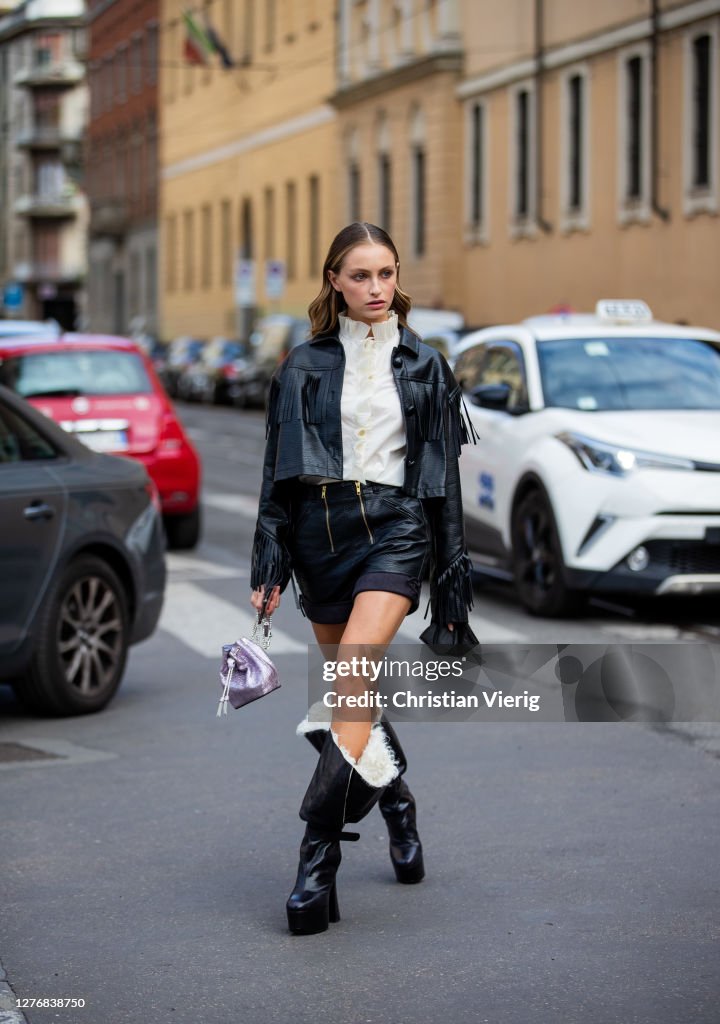 Street Style: September 26 - Milan Fashion Week Spring/Summer 2021