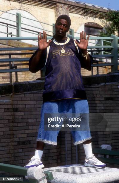 Rapper 60 Second Assassin of the Wu-Tang Clan associate band Sunz Of Man appears in a portrait taken on May 20, 1998 in Brooklyn, New York.