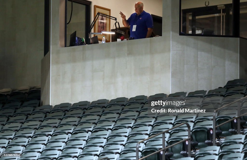 Chuck Morgan Rangers Chuck Morgan is recognized after his 3000 consecutive game as public ...