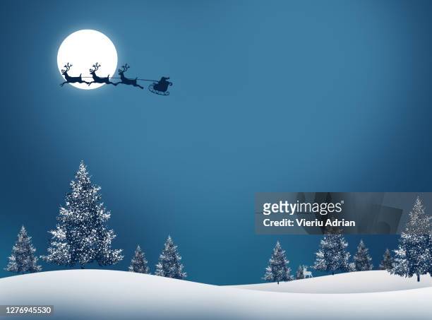 christmas snow , tree season december , blue background - christmas stuttgart stock pictures, royalty-free photos & images