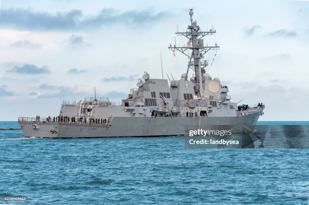 Navy Destroyer USS Delbert D. Black Heads to Sea