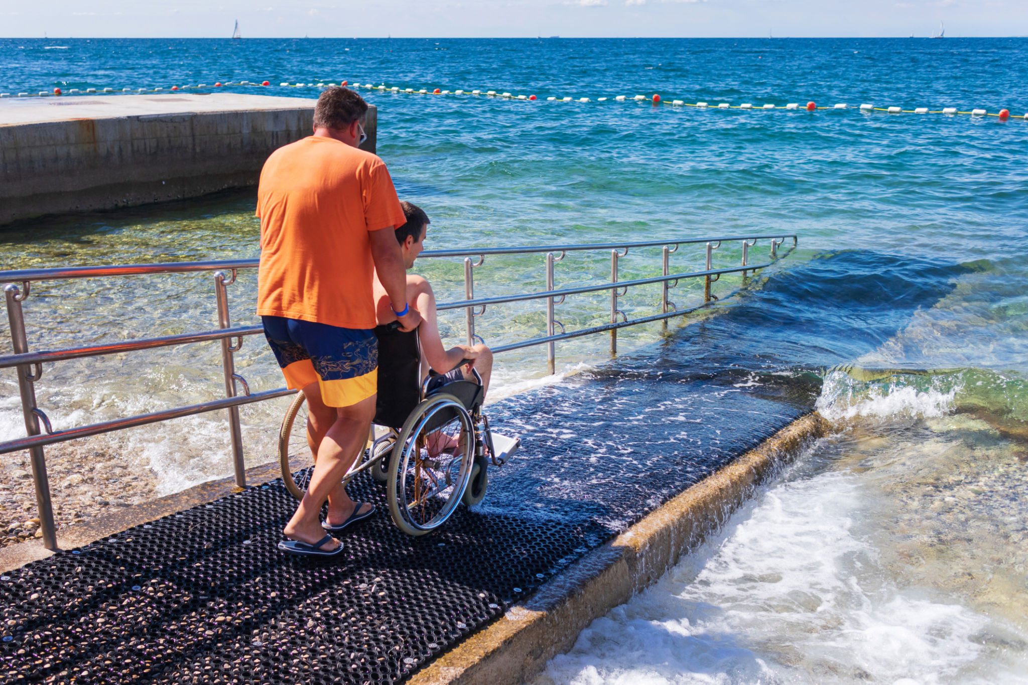 accessible beach