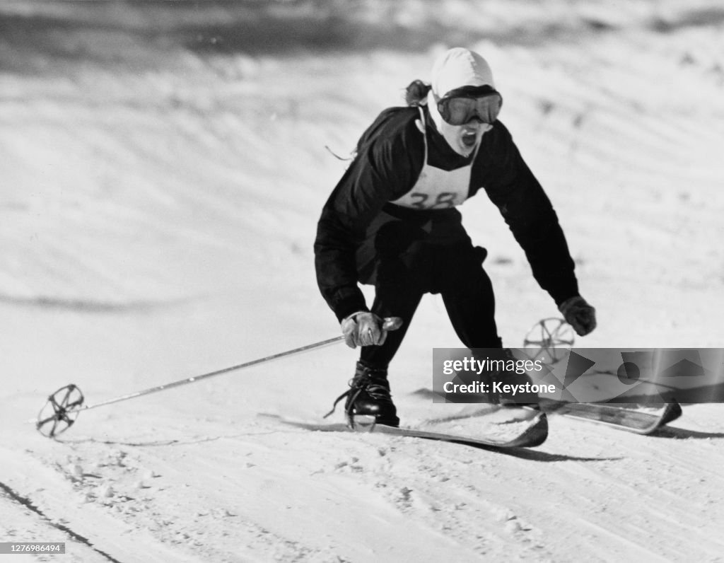 1952 Winter Olympics - Ski Training