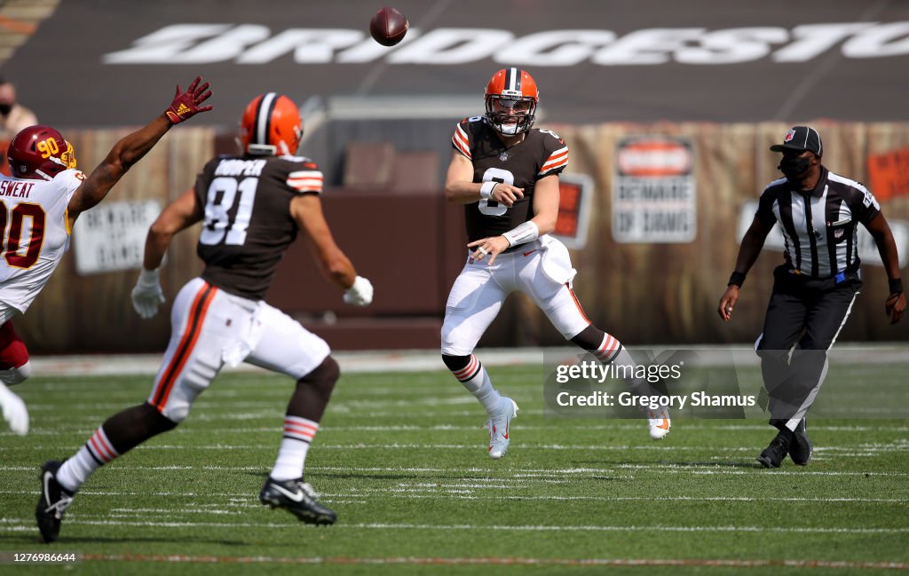 Washington Football Team v Cleveland Browns