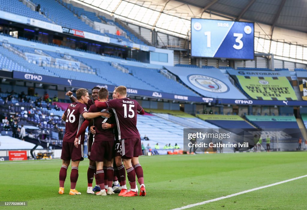 Manchester City v Leicester City - Premier League