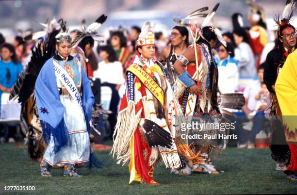 Members of the Navajo Nation come together for their annual gathering and celebration on American Indian territory. The Navajo capital city of Window...