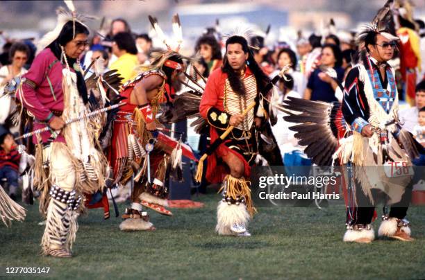 Members of the Navajo Nation come together for their annual gathering and celebration on American Indian territory. The Navajo capital city of Window...