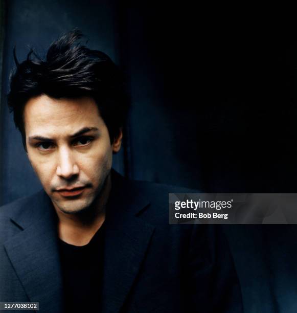 Canadian actor and Dogstar musician Keanu Reeves poses for a portrait circa 1999 at the Ambassador Hotel in Los Angeles, California.