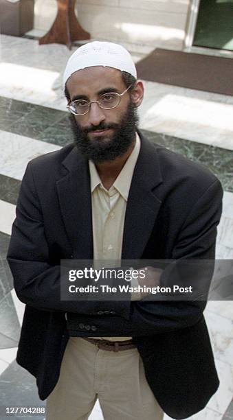 Anwar Al-Awlaki at Dar al Hijrah Mosque on October 4 2001 in Falls Church, VA. .