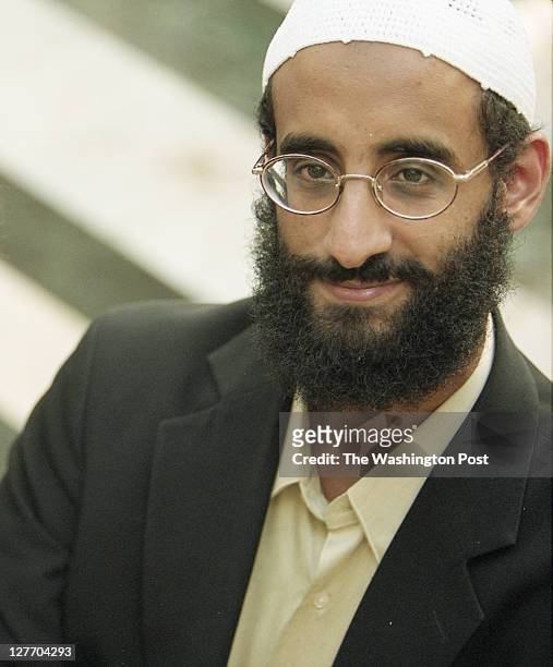 Anwar Al-Awlaki at Dar al Hijrah Mosque on October 4 2001 in Falls Church, VA. .