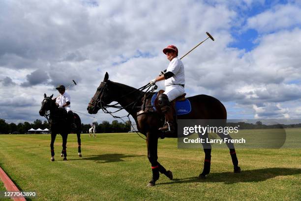 Polo players compete for the USPA trophy at Grandiosity Events 4th annual Polo & Jazz celebrity charity benefit hosted by Real Housewives of...