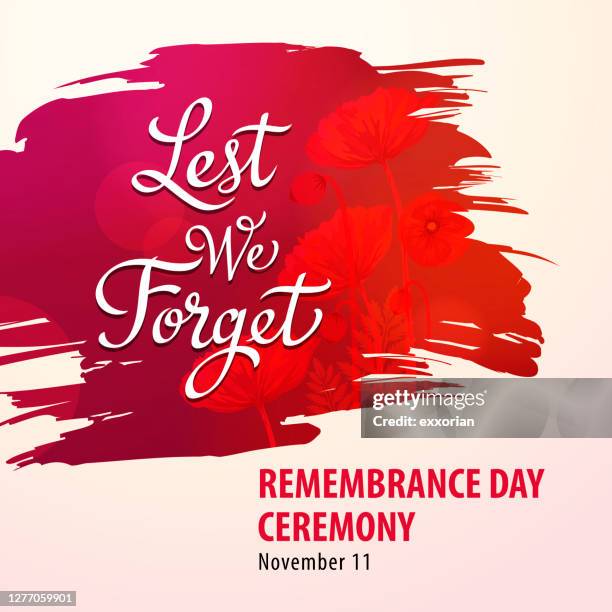 remembrance day ceremony - remembrance day vector stock illustrations