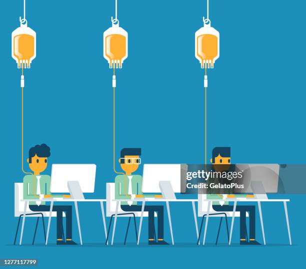 keep working - blood bank stock illustrations stock illustrations