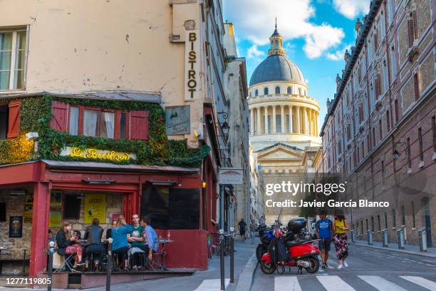 pantheon in paris - la sorbonne paris stock pictures, royalty-free photos & images