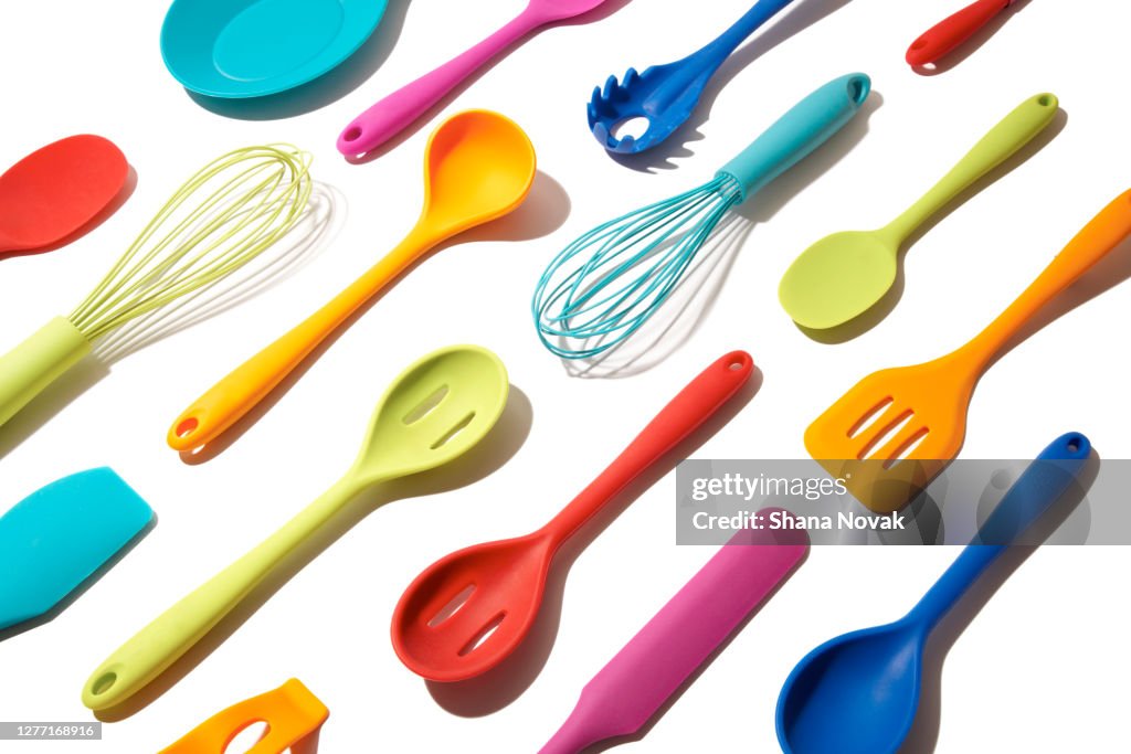 Colorful Kitchen Tools