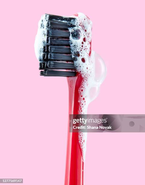 brush your teeth in style - mouth freshness stock pictures, royalty-free photos & images