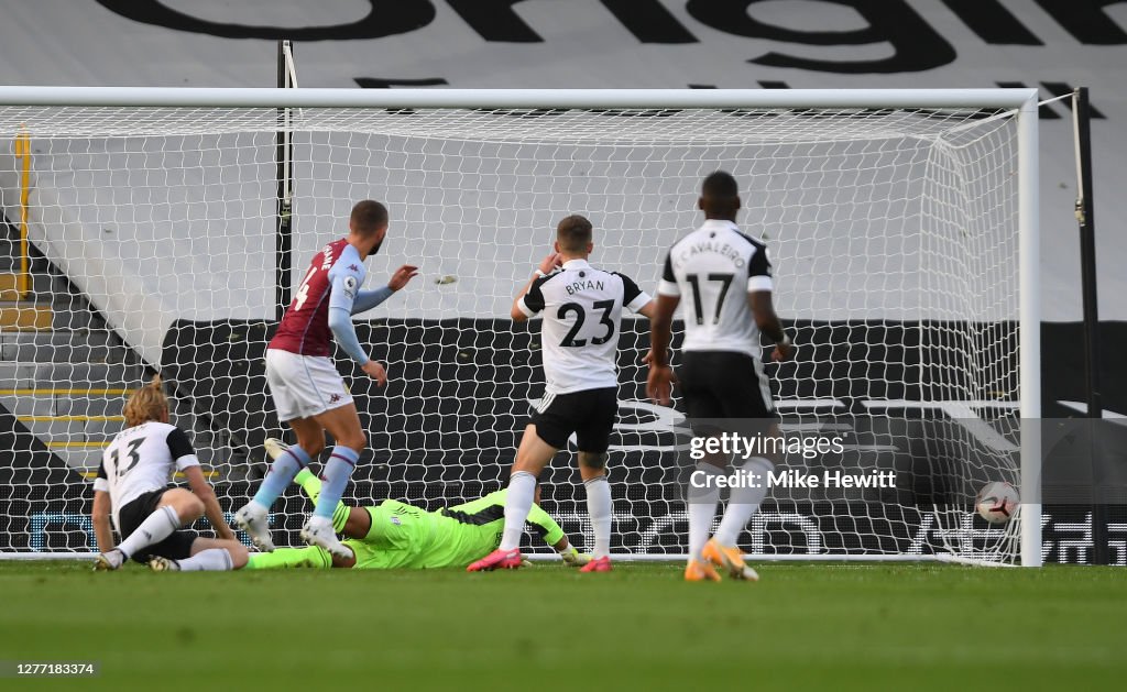 Fulham v Aston Villa - Premier League