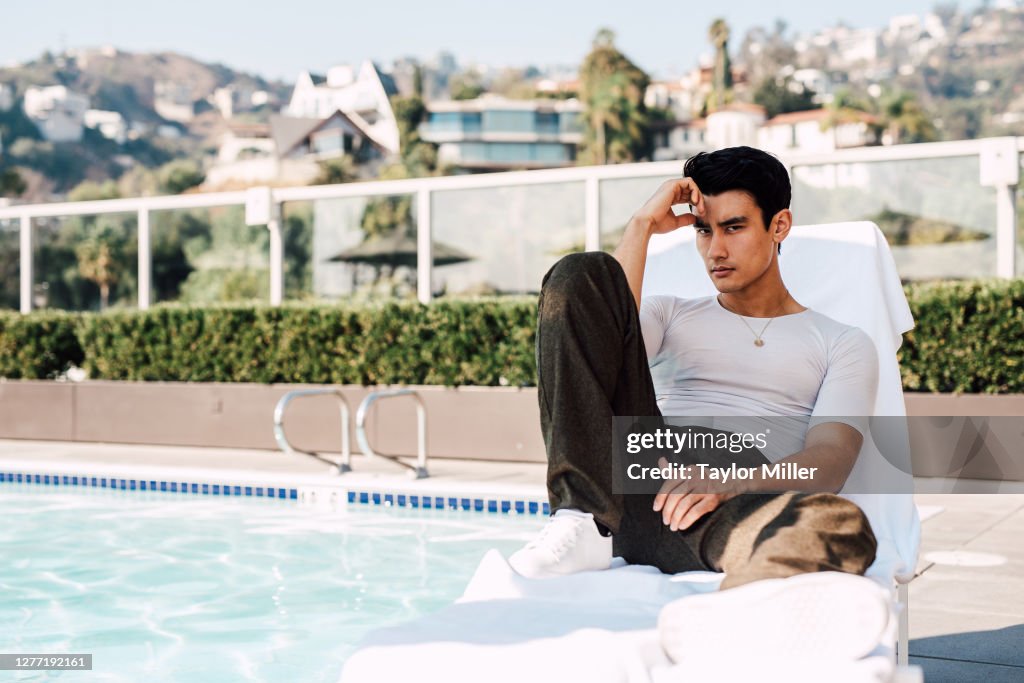 Alex Lantis Actor Alex Landi is photographed for Attitude Magazine on November ...