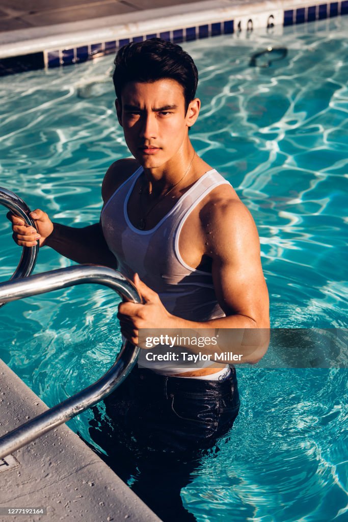 Alex Lantis Actor Alex Landi is photographed for Attitude Magazine on November ...