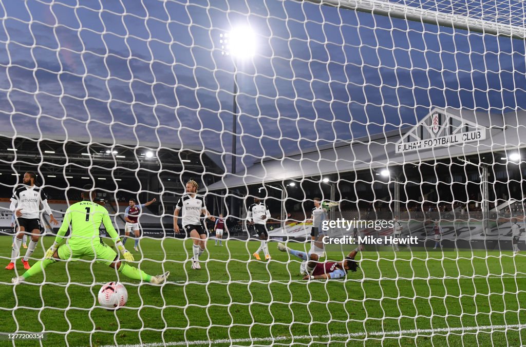 Fulham v Aston Villa - Premier League