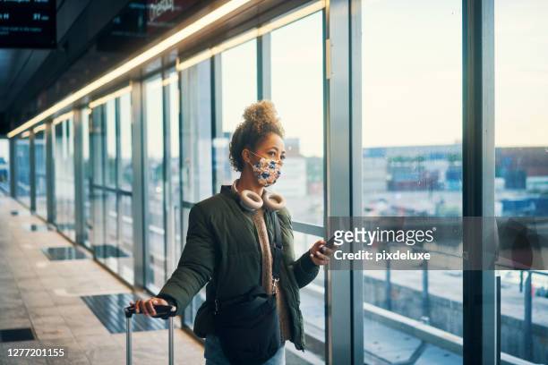 traveling is a bit trickier these days - airport stock pictures, royalty-free photos & images