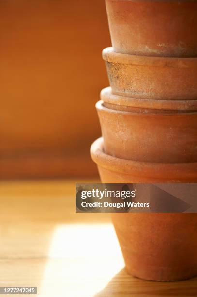 Stack In Plant Stacked Plant Pots Photos and Premium High Res Pictures - Getty Images