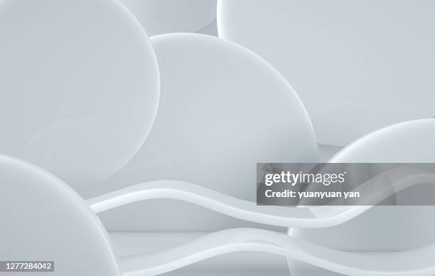 3d rendering product background - 3d pattern black and white stockfoto's en -beelden