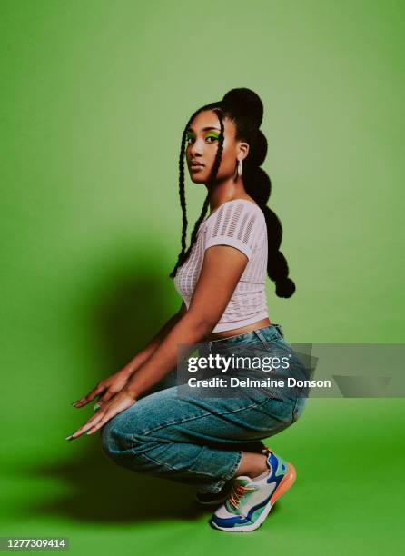your style is what sets you apart - ponytail braid stock pictures, royalty-free photos & images