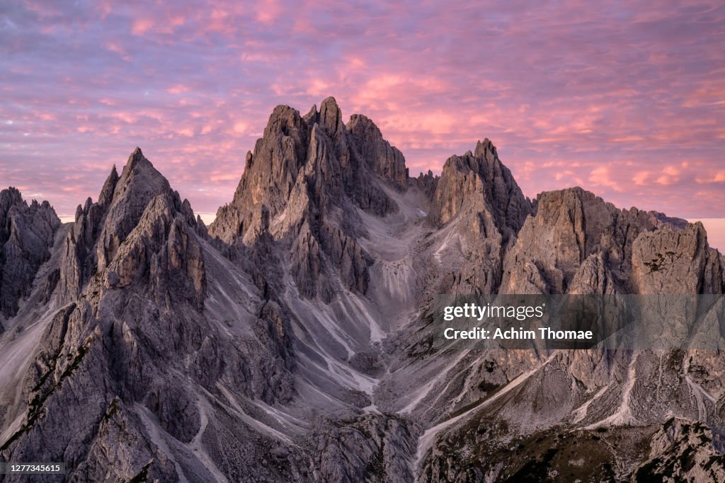 Cadini di Misurina, Dolomite Alps, Italy, Europa