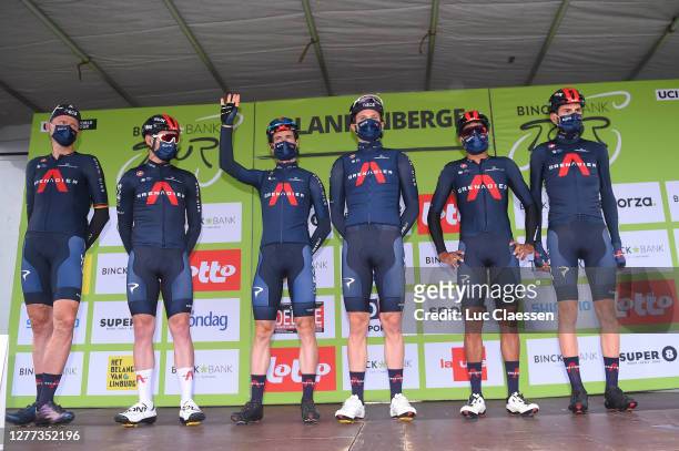 Start / Christopher Lawless of The United Kingdom, Owain Doull of The United Kingdom, Ethan Hayter of The United Kingdom, Christian Knees of Germany,...