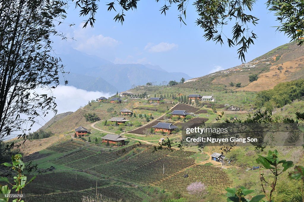 Ta Van village landscape, Sapa
