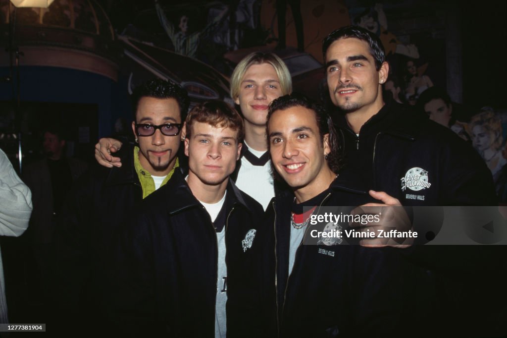 Backstreet Boys Donate Concert Outfits to Planet Hollywood