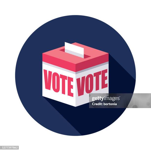 women's vote in ballot box icon - suffragette protest stock illustrations