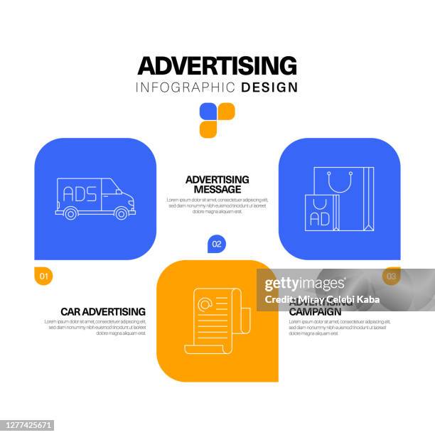 advertising infographic design concept - feedback-loop-infographic stock illustrations