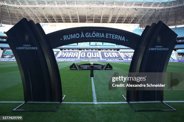 General view of Arena do Gremio before a Copa CONMEBOL Libertadores 2020 group E match between Gremio and Universidad Católica on September 29, 2020...