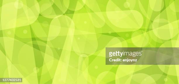 abstract green shapes background - green background stock illustrations