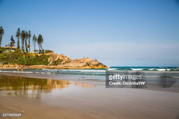 joaquina beach,  florianópolis, santa catarina, brazil. - santa catarina brazil stock pictures, royalty-free photos & images