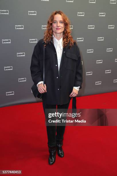 Anne Ratte-Polle attends the "u201eSoerensen hat Angst"u201c premiere during Hamburg film festival on September 25, 2020 in Hamburg, Germany.