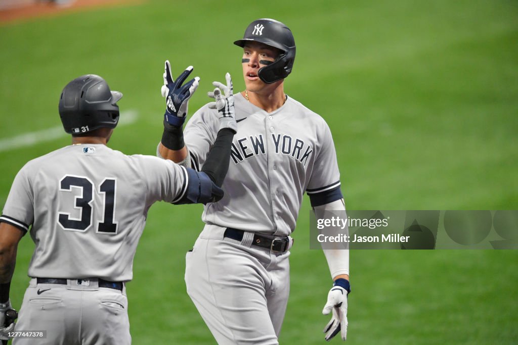 Wild Card Round - New York Yankees v Cleveland Indians - Game One